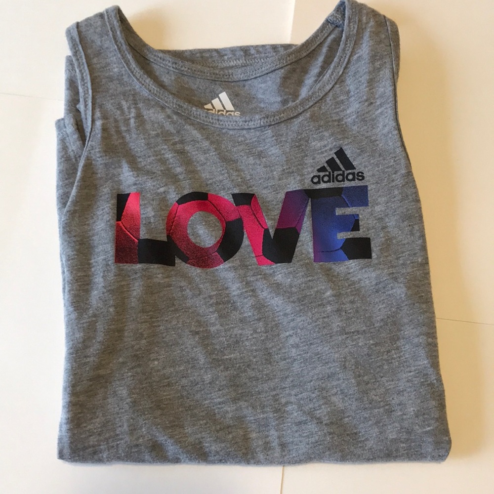 Soccer kids adidas tank top